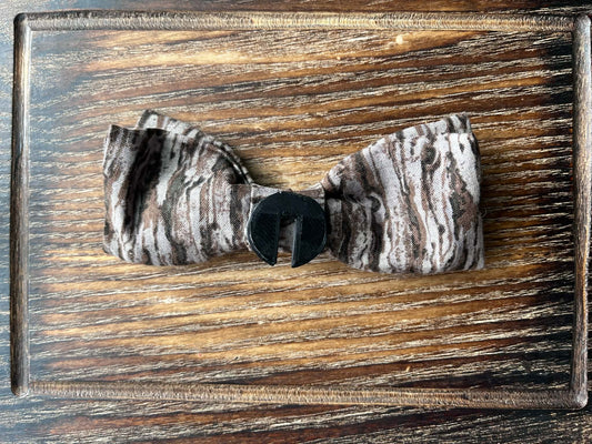 Camo Pattern #2 Slide On Bow Tie